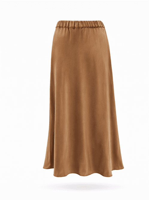 Hovedbilde Amuse Silkeskjørt Margit 905CaramelSS26