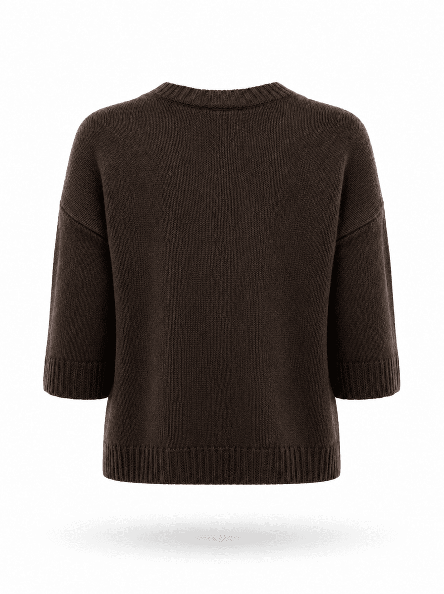 Amuse Pullover Felicia 110BrownAW26