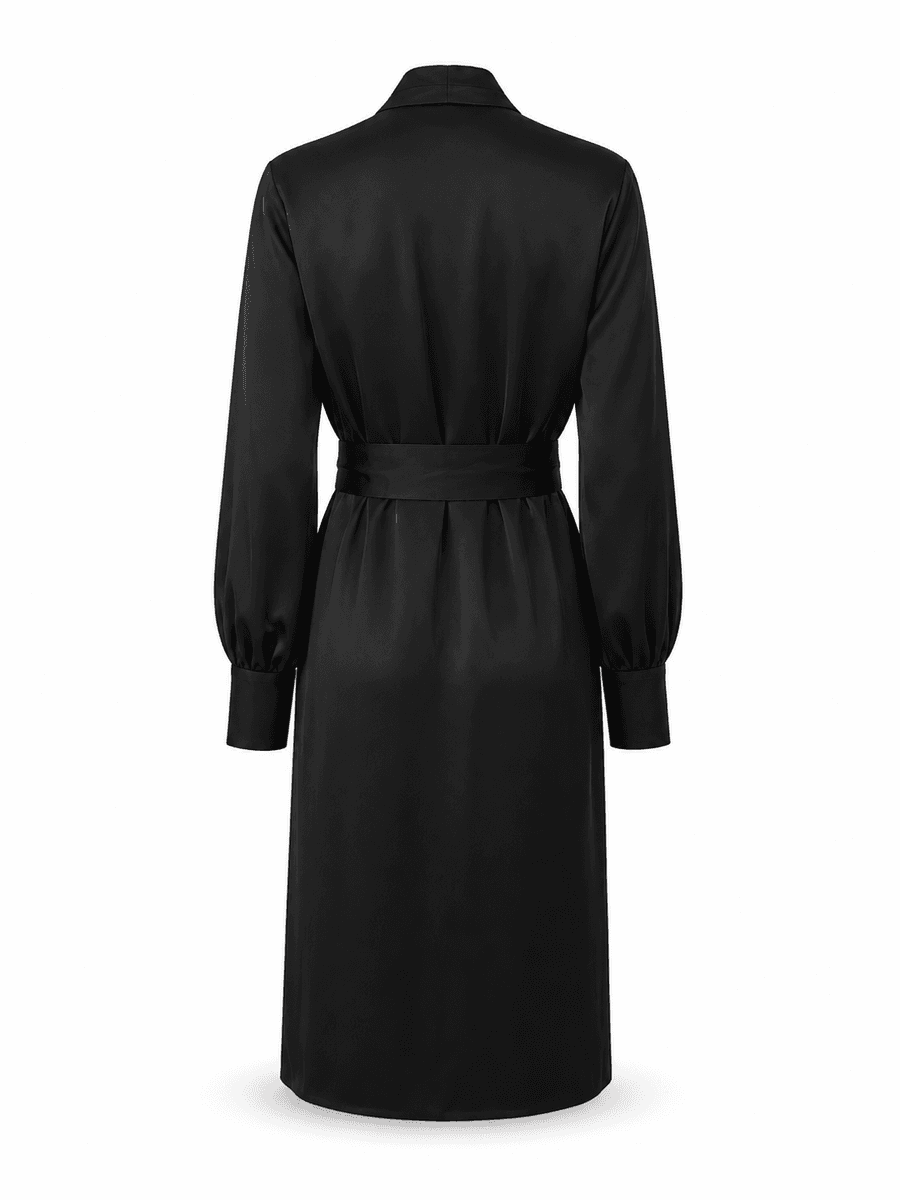 Amuse Silkekjole Lise BlackXM23