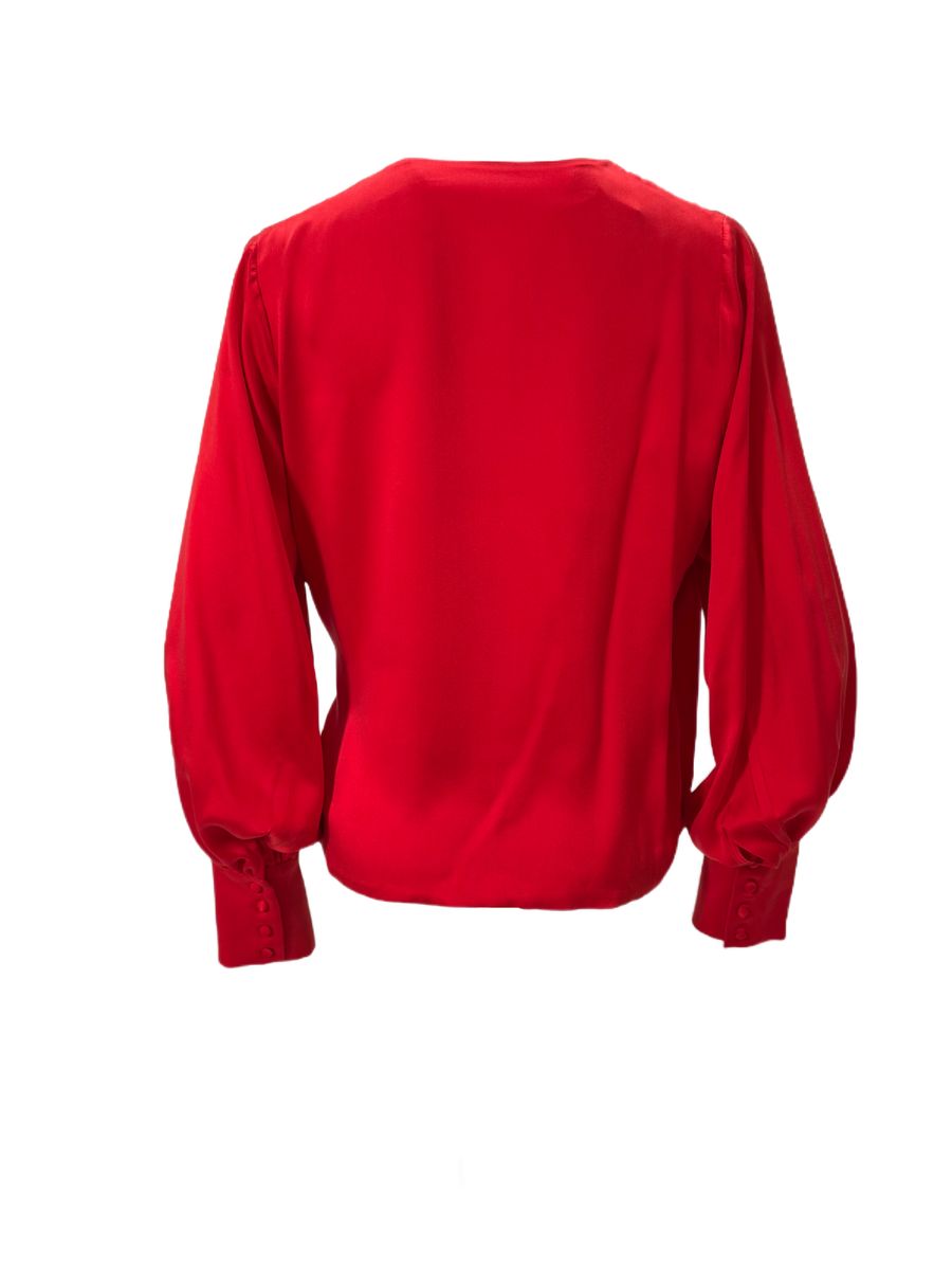 Amuse Silkebluse Anais RedXM25