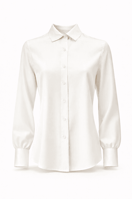 Hovedbilde Amuse Silkebluse Classic 903OffwhiteOMG26