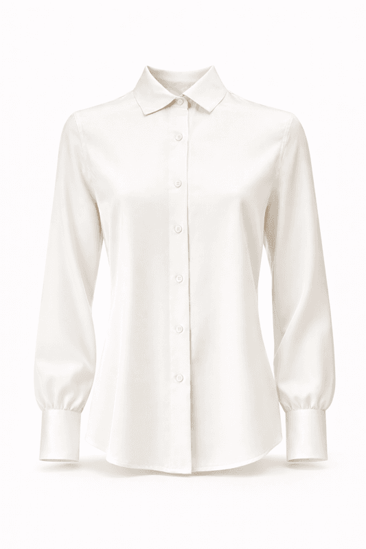 Amuse Silkebluse Classic 903OffwhiteOMG26
