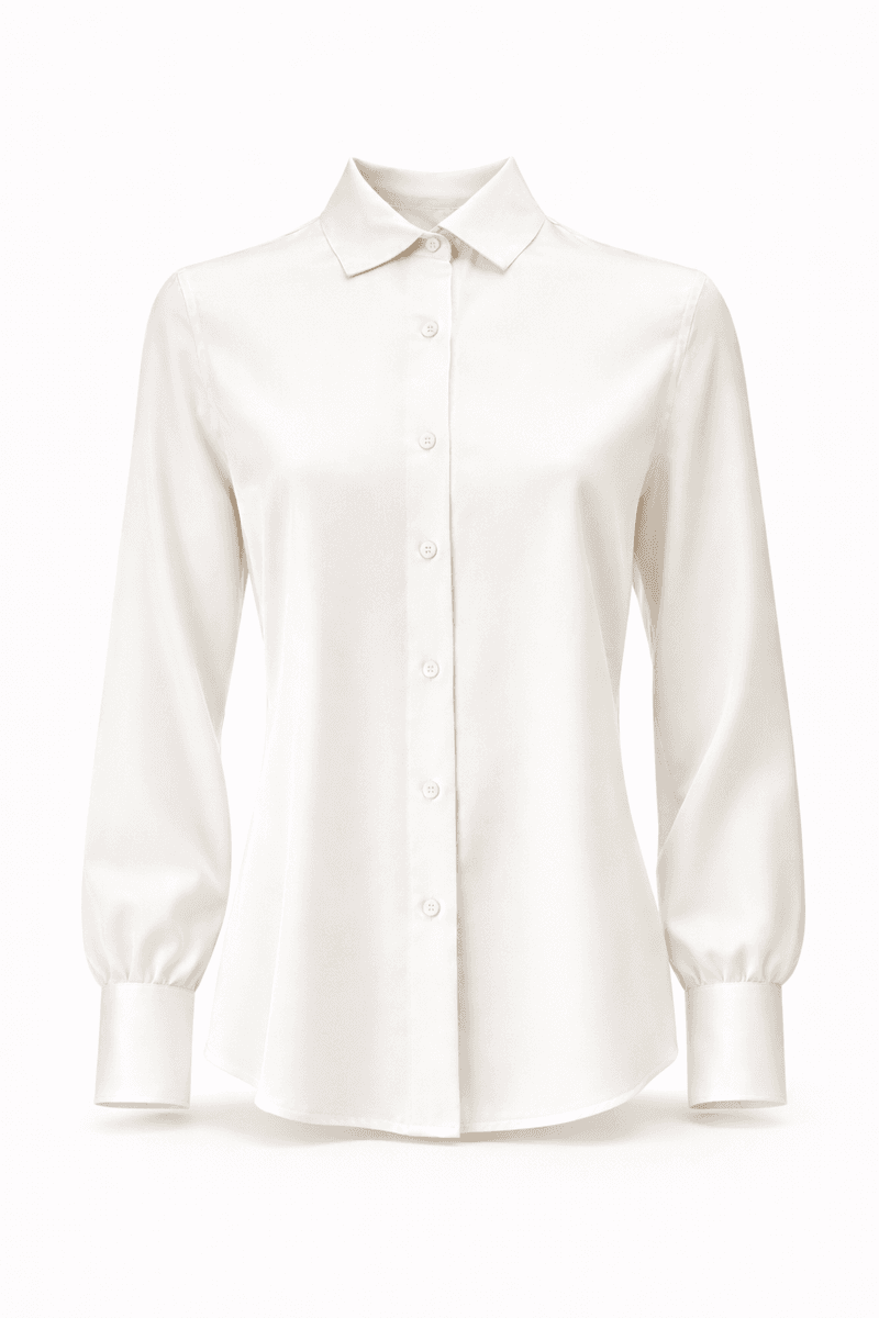 Amuse Silkebluse Classic 903OffwhiteOMG26