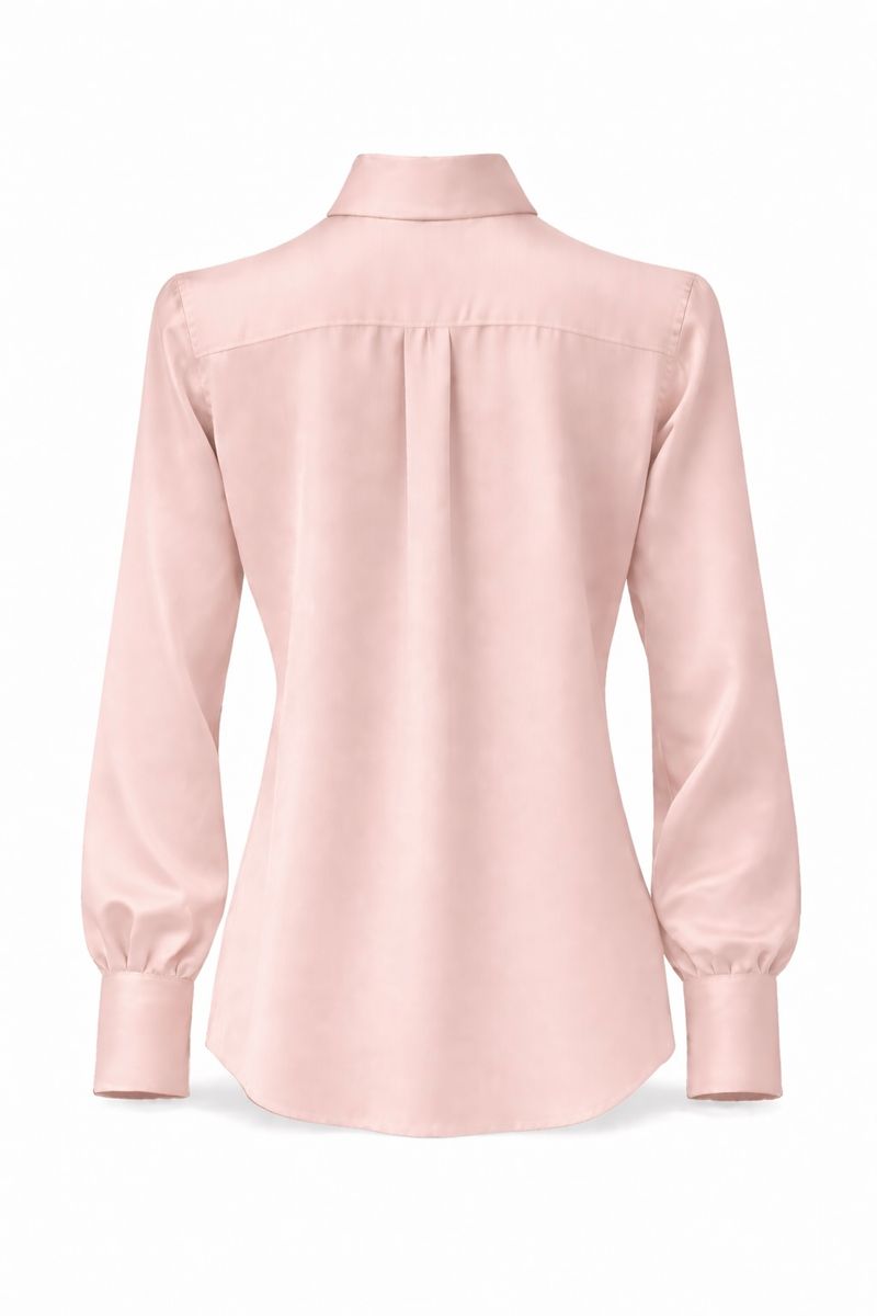Amuse Silkebluse Classic 914PinkPF26
