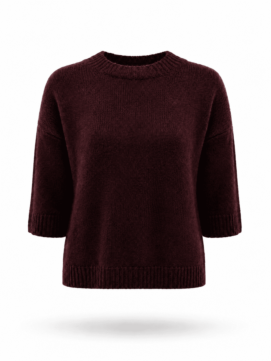 Amuse Pullover Felicia 159BurgundyAW26