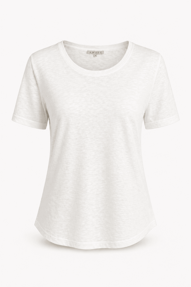Amuse Topp Ingeborg 901WhiteSS26