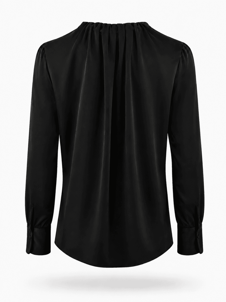 Amuse Silkebluse Ada 198BlackAW26
