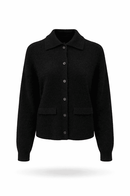 Hovedbilde Amuse Cardigan Maren 198BlackAW26