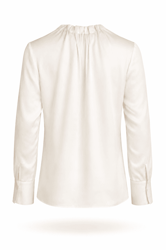 Amuse Silkebluse Ada 103OffwhiteAW26