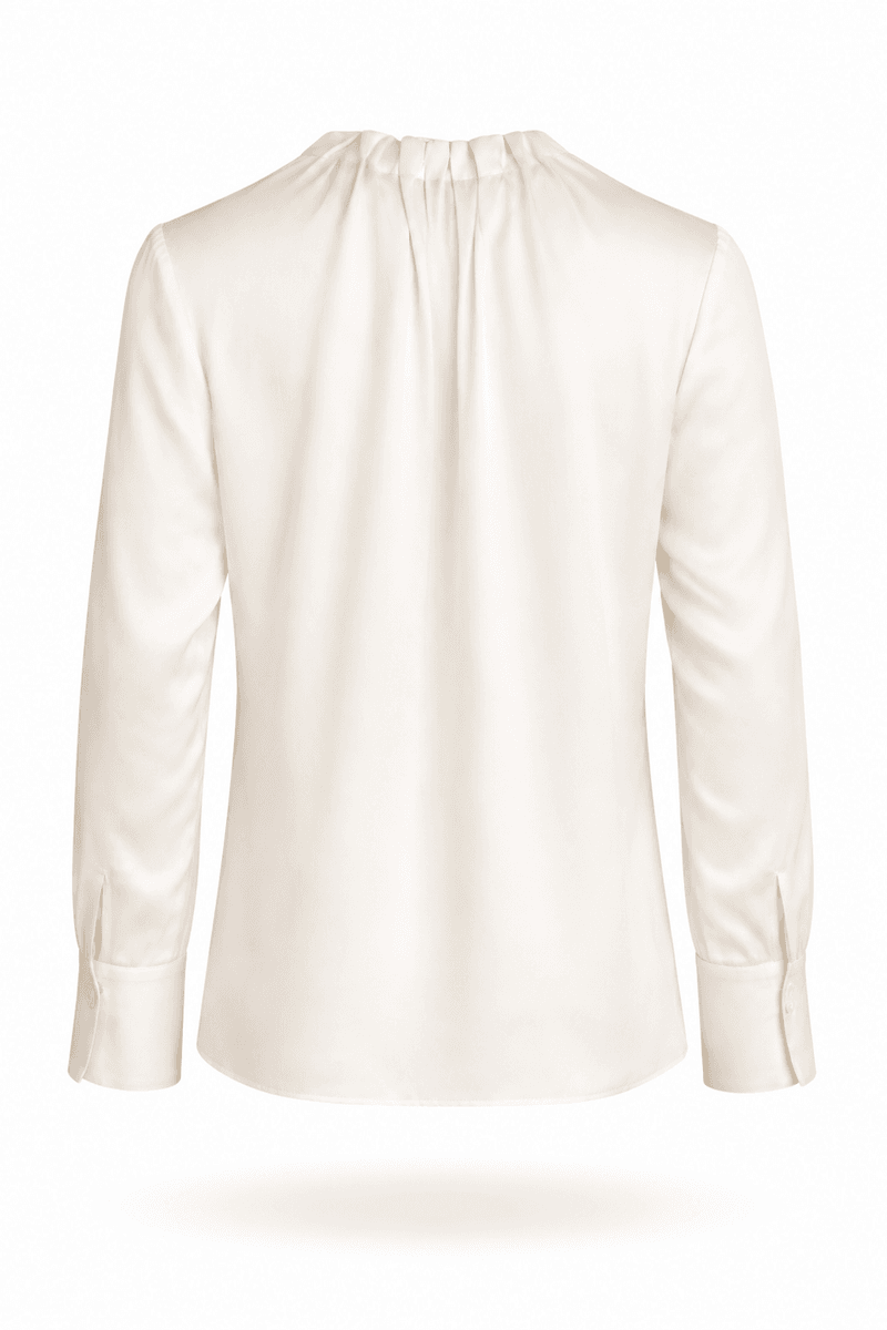 Amuse Silkebluse Ada 103OffwhiteAW26